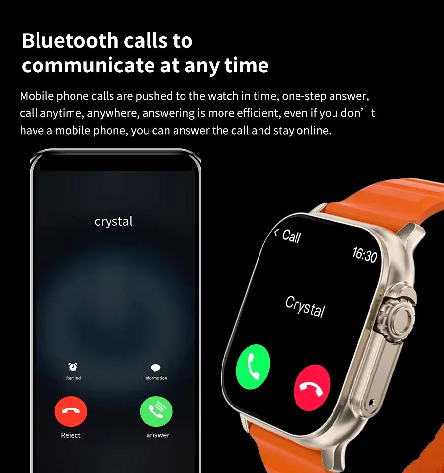 Discover the T900 Ultra Smartwatch: Your Ultimate Fitness Companion with Bluetooth Calling, Heart Rate Monitoring, and Stylish Design for All