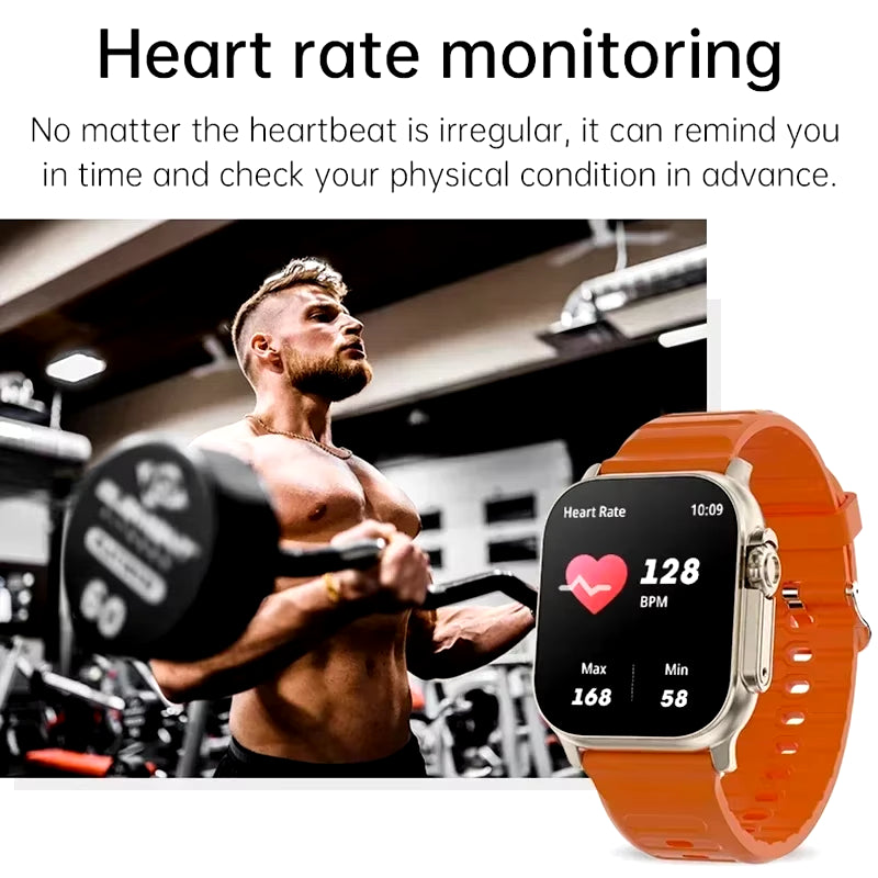 Discover the T900 Ultra Smartwatch: Your Ultimate Fitness Companion with Bluetooth Calling, Heart Rate Monitoring, and Stylish Design for All