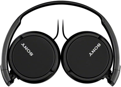 Premium SONY ZX Series On-Ear Wired Headphones in Sleek Black - MDR-ZX110